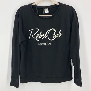 H&M Divided Pullover Sweater Women's Size Medium